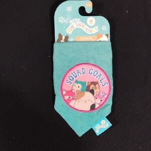 Squishmallows “Squad Goals” Dog Bandana  Cam Fifi Winston Lola Omar NWT